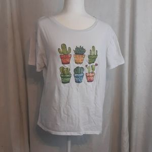 Shein cactus t shirt size large *BUNDLE DEAL*